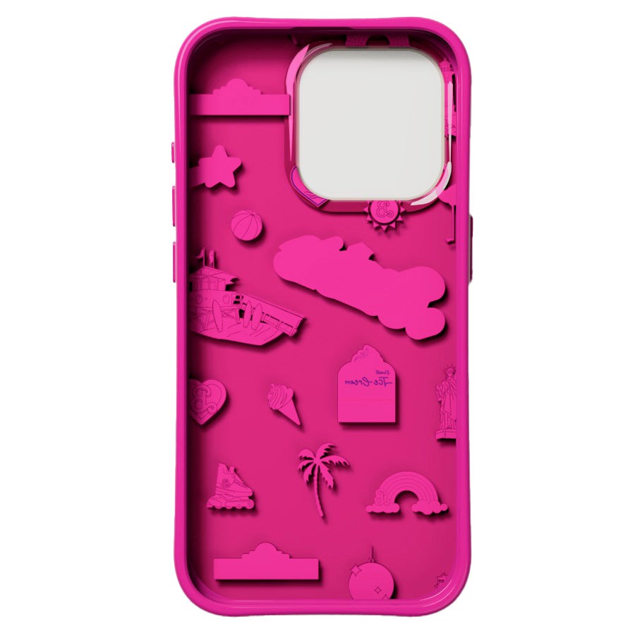 Nudient Form Case iPhone 15 Pro Bakdeksel - Barbie Board