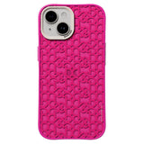 Nudient Form Case iPhone 15 Bakdeksel - Barbie Monogram