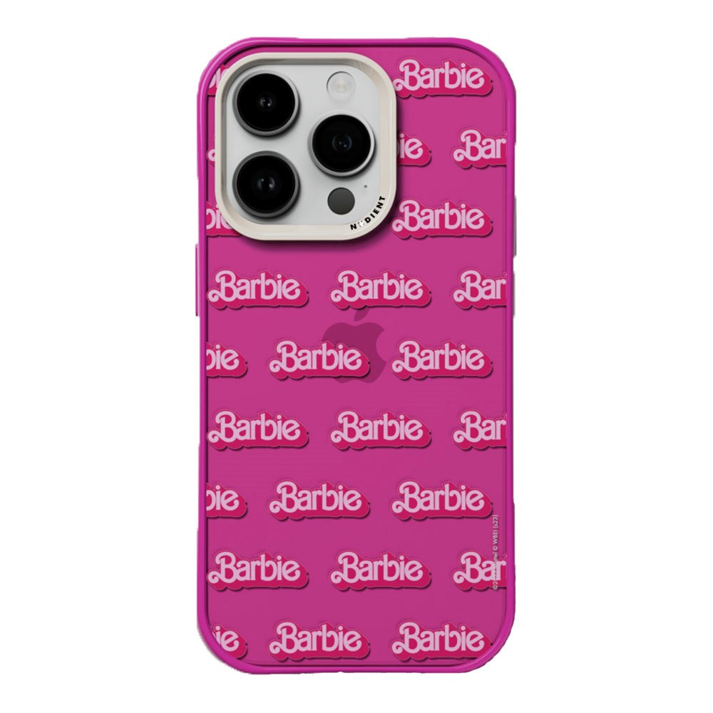 Nudient Form Case iPhone 14 Pro Bakdeksel - Barbie Grid