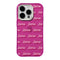 Nudient Form Case iPhone 14 Pro Bakdeksel - Barbie Grid