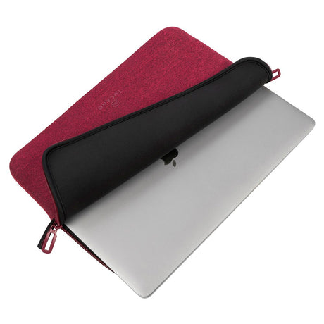 Tucano Second Skin Neopren 15,6" (38 x 25 cm) Datamaskinveske - Melange - Mørkerød