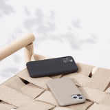 Nudient Thin Case V3 iPhone 12 / 12 Pro-deksel - Blekksvart