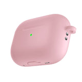 Apple Airpods Pro 2nd Gen (2022) Silikondeksel m. Hake - Rosa