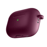 Apple Airpods Pro 2nd Gen (2022) Silikondeksel m. Hage - Bordeaux