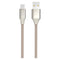 GreyLime Flettet (3A/15W) USB-C-kabel 2 meter - Beige