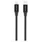 GreyLime 18W Flettet USB-C til Lightning-kabel 2 meter - Svart