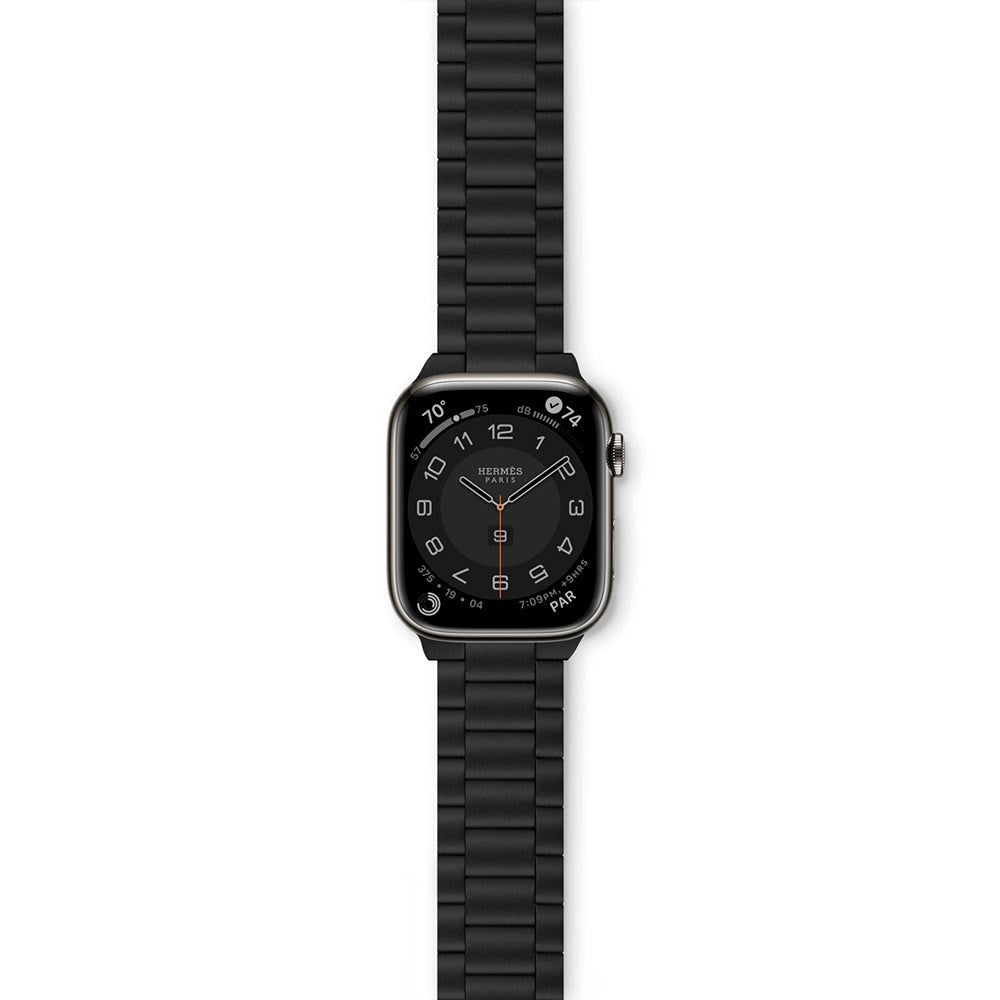 Apple Watch (42/44/SE/45/46/49 mm) Epico Metal Watch-rem - svart