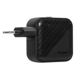 Targus 65W GaN PD Vægoplader m. USB-C, USB-A og Rejseadaptere - Sort