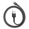 Baseus Cafule USB-A til Lightning-kabel - 0,5m - Svart