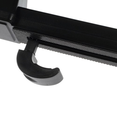 Universal nakkestøtte 360 ​​Degree Safefit Bilnettbrettholder - Max Tablet: 200 x 300 mm - Svart