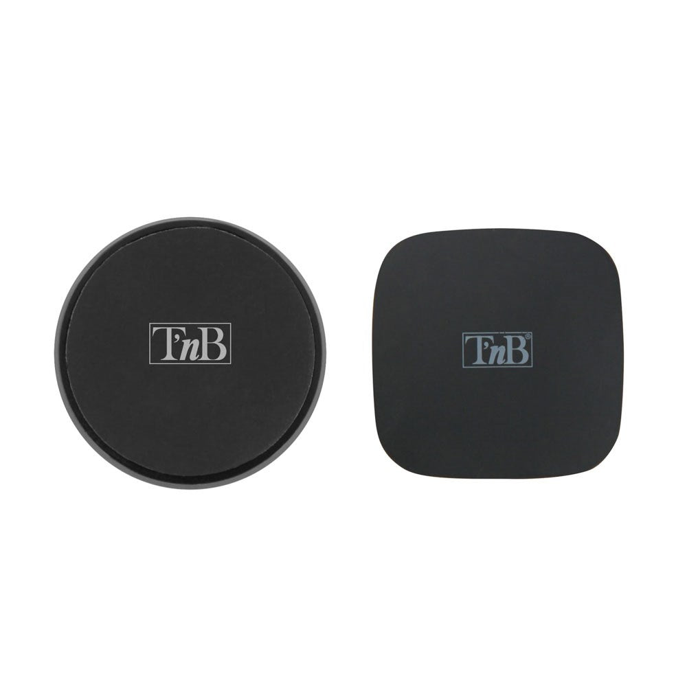 T'NB Roterbar Magnetisk Mobilholder til Bil - Ventilationsanlægsmontering - Sort