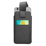 SBS Universalhylse m. Kortlomme - (Maks størrelse: 158 x 78 x 8 mm) - Sort