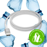 dbramante1928 Bærekraftig flettet USB-A-ladekabel - 36W - 1,2M - Hvit