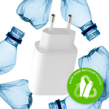 2 x USB-C 25W - dbramante1928 EU Vegglader - Hvit