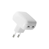dbramante1028 Vægoplader - 25W - 2 x USB-C Stik - Hvid