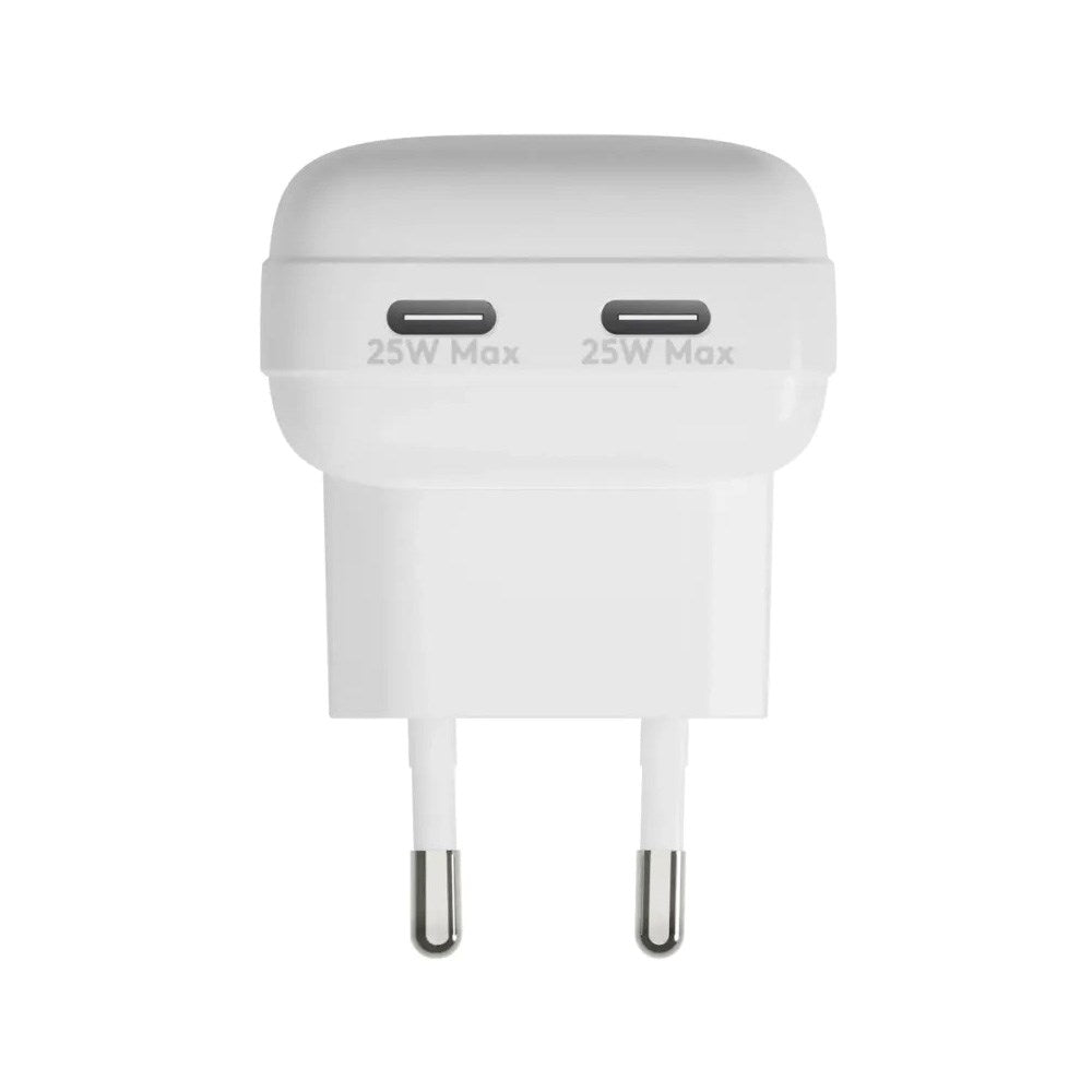 dbramante1028 Vægoplader - 25W - 2 x USB-C Stik - Hvid
