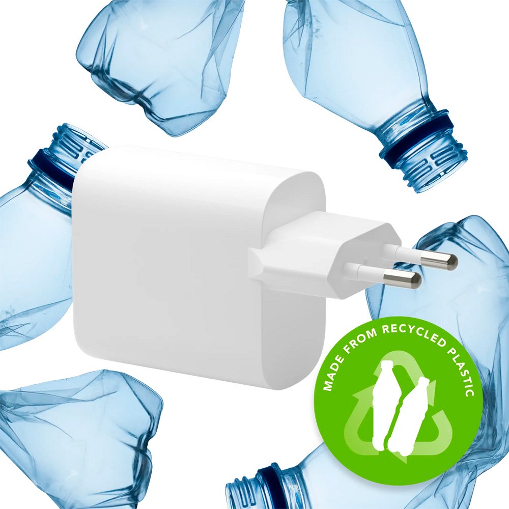 2 x USB-C 30W - dbramante1928 EU Vegglader - Hvit