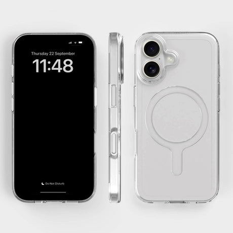 agood company iPhone 16 CLRPRTCT 100 % resirkulert plastdeksel - gjennomsiktig / klar