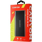 Canyon PB106 10.000 mAh PowerBank - Sort