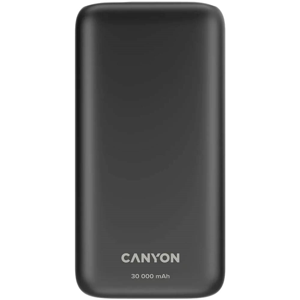 Canyon 20W PowerBank - 30.000 mAh - Sort