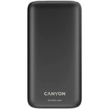 Canyon 20W PowerBank - 30.000 mAh - Sort