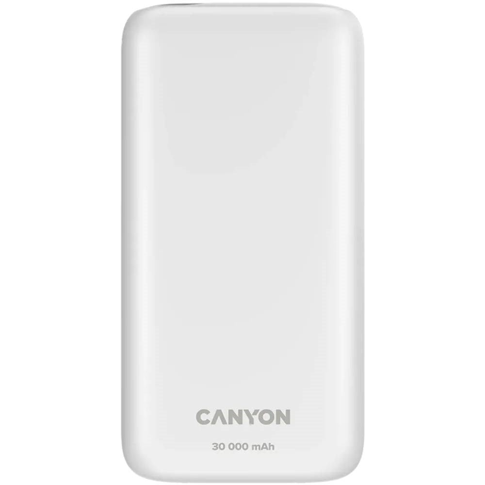 Canyon 20W PowerBank - 30.000 mAh - Hvid