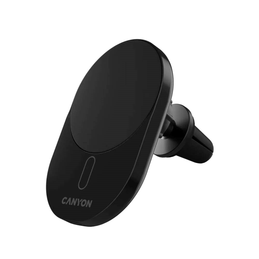 Canyon 15W Biloplader til Ventilationsanlæg - Qi2 / MagSafe Kompatibel - Sort