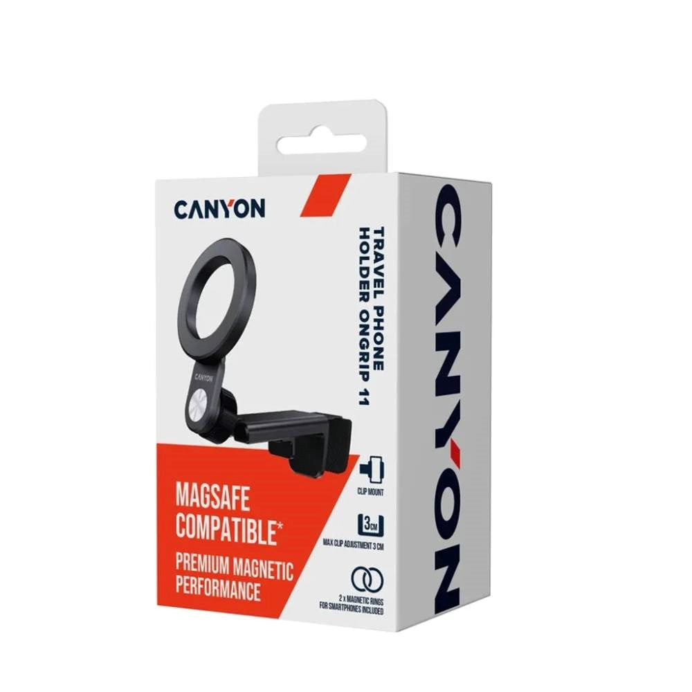 Canyon OnGrip Mobilholder - MagSafe Kompatibel - Sort