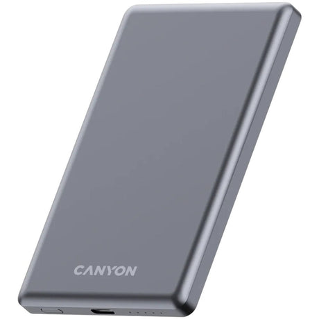 Canyon OnPower 505 PowerBank - 20W / 5000 mAh - MagSafe Kompatibel - Grå