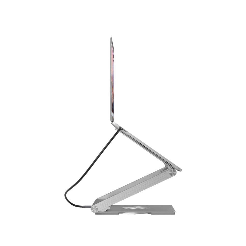Canyon 6-i-1 USB-C Hub & Laptop Stander - Grå