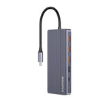 Canyon 13-i-1 USB-C Hub - Grå