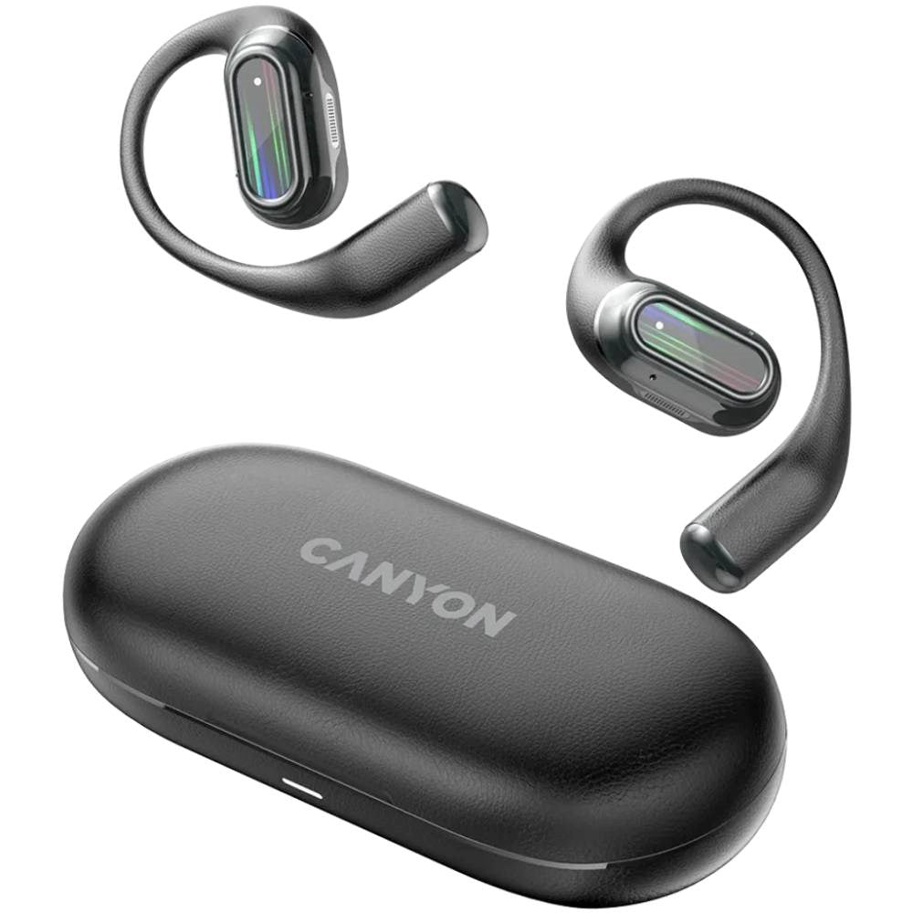 Canyon OnFlow 12 True Wireless Høretelefoner - Open-Ear - Sort