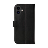 dbramante1928 iPhone 16 Plus Copenhagen Slim Ægte Læder Flip Cover m. Pung - Black