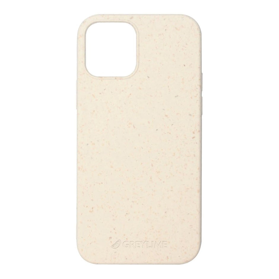 iPhone 12 / 12 Pro GreyLime 100% biologisk nedbrytbart deksel - Beige