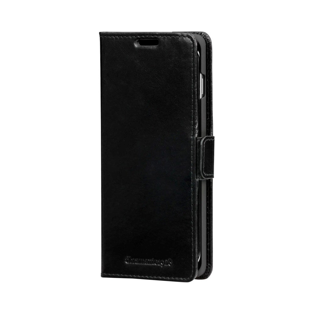 Samsung Galaxy S10 - dbramante1928 Copenhagen Ægte Læder Flip Cover m. Pung - Black