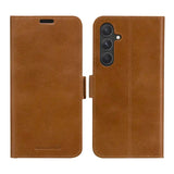 Samsung Galaxy S24 dbramante1928 Copenhagen Slim Leather Flip Cover m. Lommebok - Tan