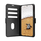 dbramante1928 Copenhagen - Samsung Galaxy S25 - Tynt deksel i ekte skinn m. Lommebok - Svart