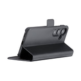 dbramante1928 Copenhagen - Samsung Galaxy S25 - Tynt deksel i ekte skinn m. Lommebok - Svart