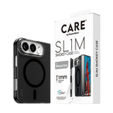 CARE by PanzerGlass iPhone Duo FLAGSHIP Signature Cover - MagSafe Kompatibel - Smokey Black
