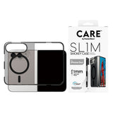 CARE by PanzerGlass iPhone Duo FLAGSHIP Signature Cover - MagSafe Kompatibel - Smokey Black