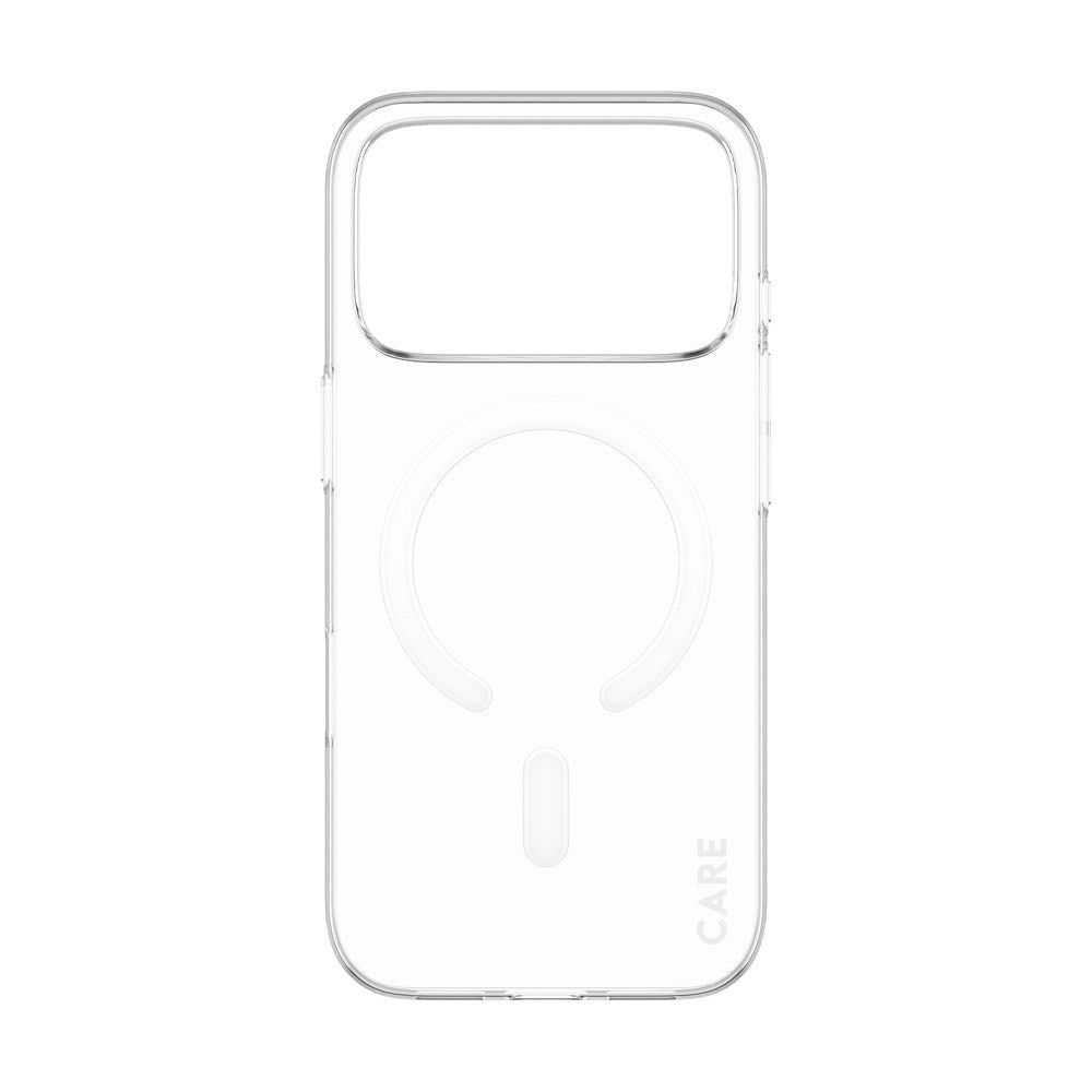 iPhone 17 Pro CARE by PanzerGlass SL1M Cover - MagSafe Kompatibel - Gennemsigtig
