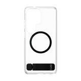 Samsung Galaxy S25 Ultra CARE by PanzerGlass Feature Kickstand Cover -  Qi Kompatibel - Transparent / Black