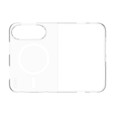 CARE by PanzerGlass iPhone Duo SL1M Mobil Cover - MagSafe Kompatibel - Gennemsigtig