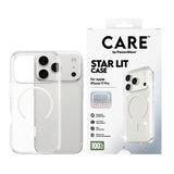 iPhone 17 Pro CARE by PanzerGlass FLAGSHIP Urban Explorer Cover - MagSafe Kompatibel - Transparent / Star Lit