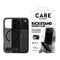 iPhone 18 Pro / 17 Pro CARE by PanzerGlass Feature Kickstand Cover - MagSafe Kompatibel - Sort / Gennemsigtig
