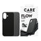 CARE by PanzerGlass iPhone 17 Feature Flow Mobil Cover - MagSafe Kompatibel - Sort