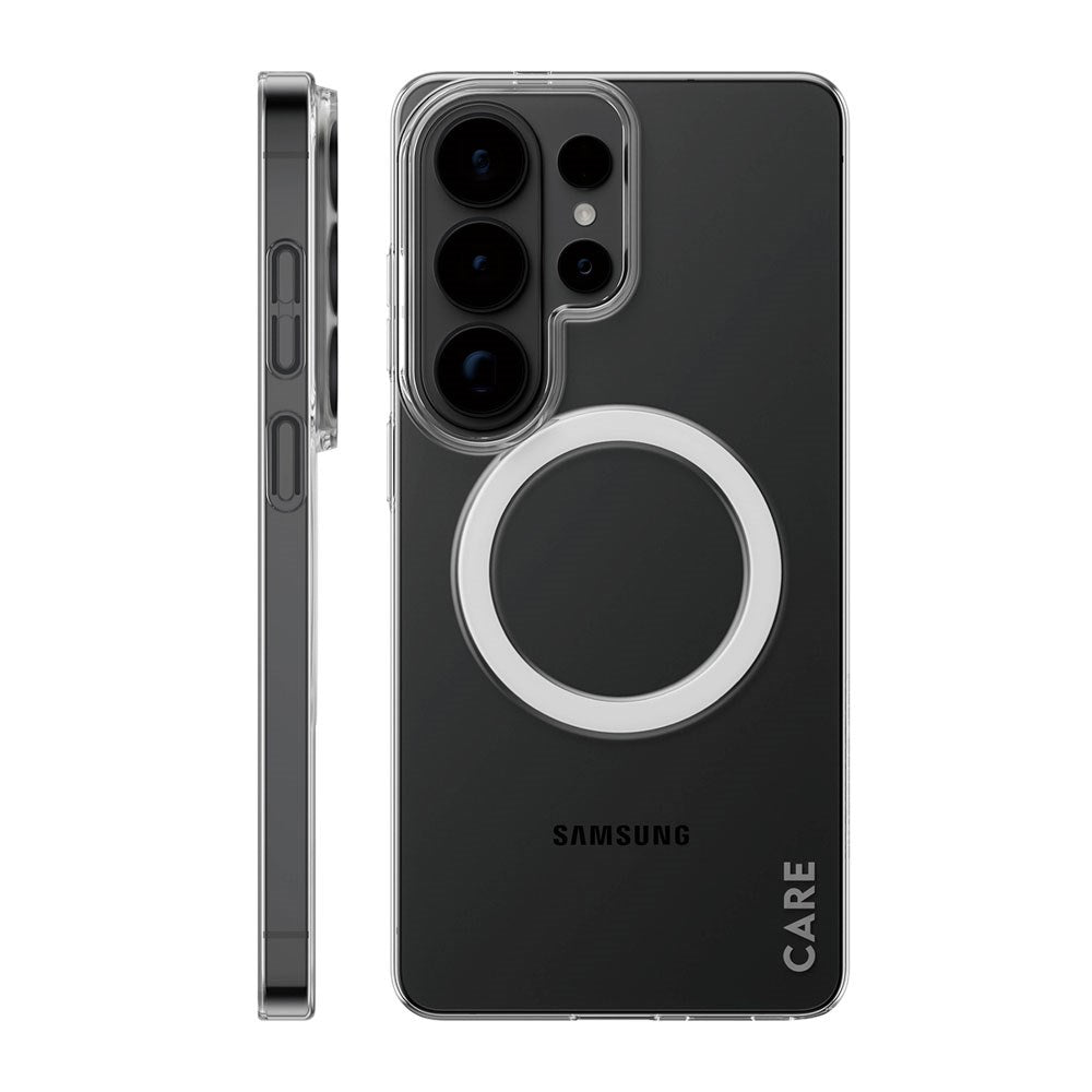 Samsung Galaxy S26 Ultra CARE by PanzerGlass SL1M Cover - Gennemsigtig