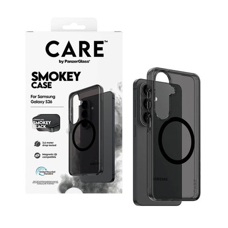Samsung Galaxy S26 CARE by PanzerGlass Urban Explorer Cover - Qi Kompatibel - Smokey Sort