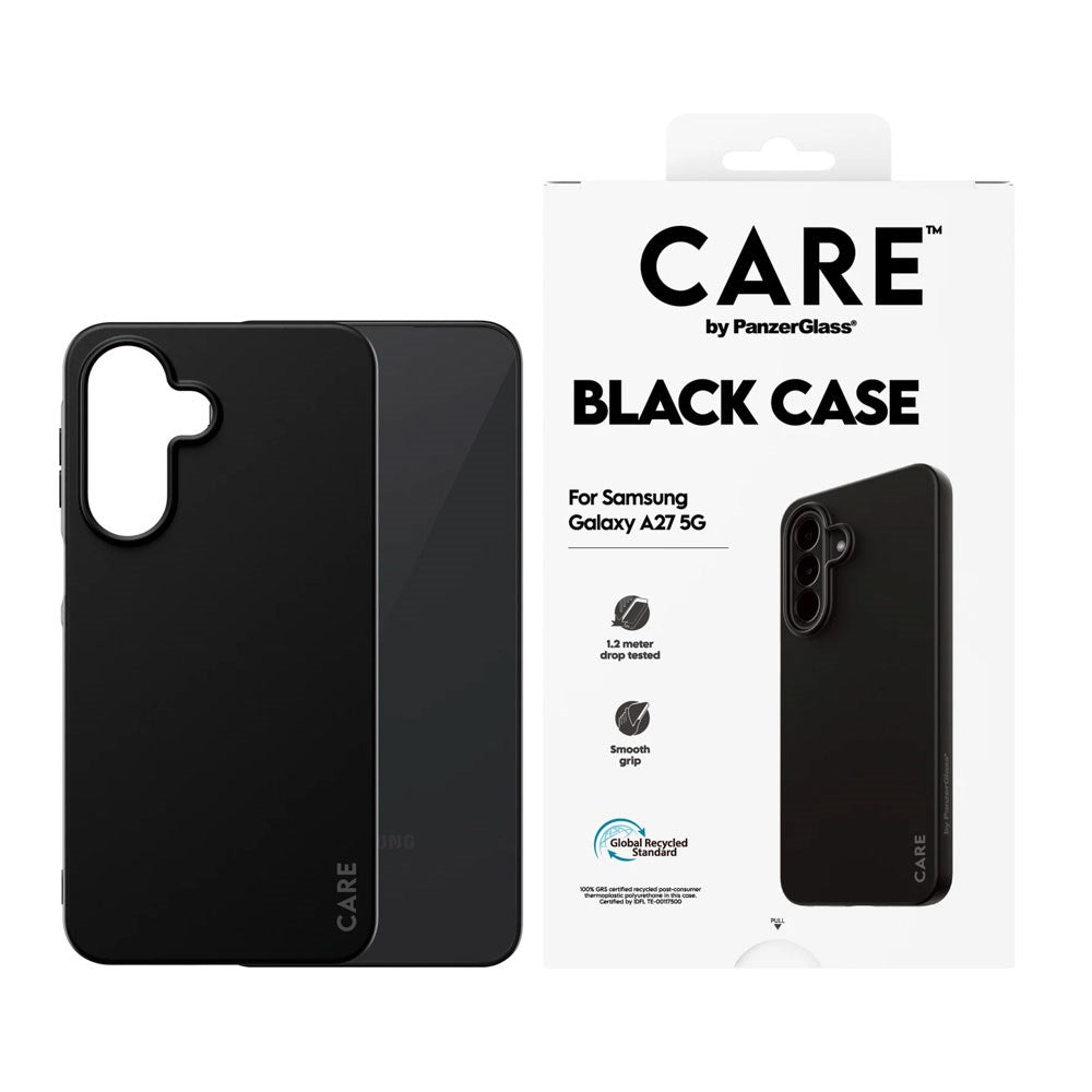 Samsung Galaxy A27 CARE by PanzerGlass Fearlessly Fashionable Cover - Black
