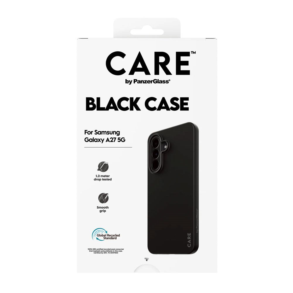 Samsung Galaxy A27 CARE by PanzerGlass Fearlessly Fashionable Cover - Black